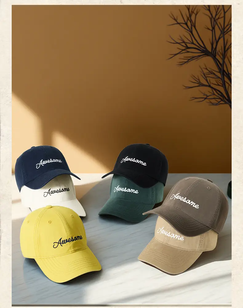2025 Cotton Peaked Hats Literary Retro Face Revealing — feature 12