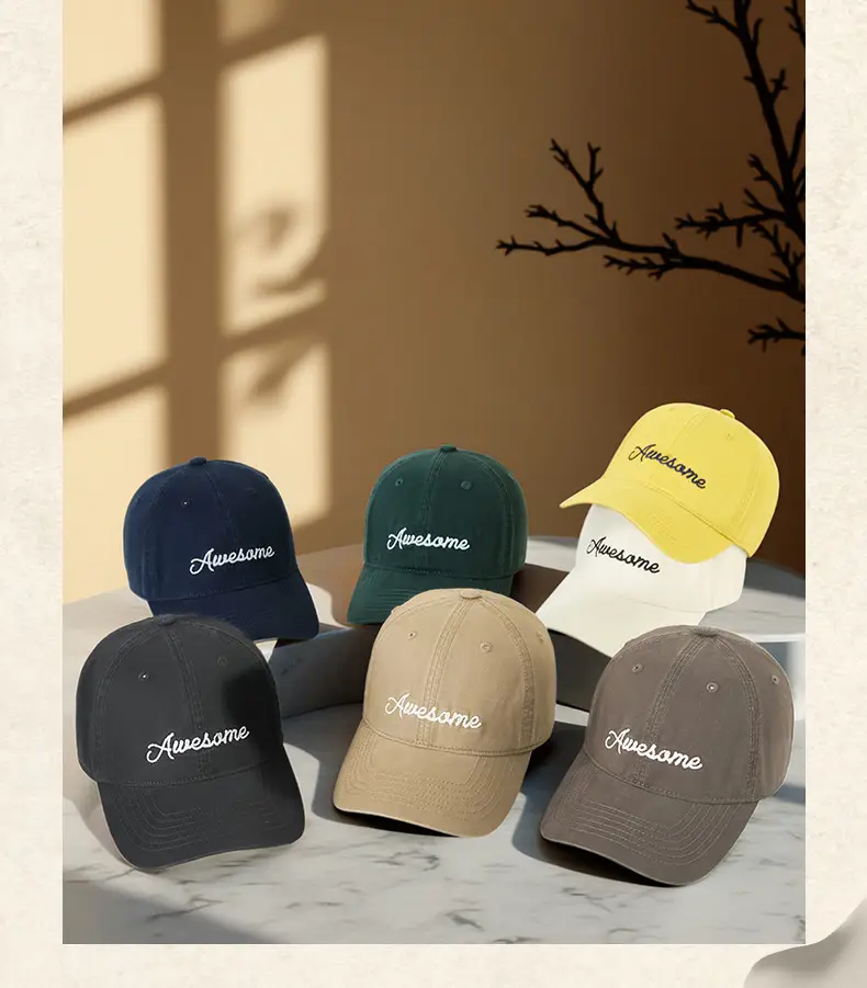 2025 Cotton Peaked Hats Literary Retro Face Revealing — feature 15