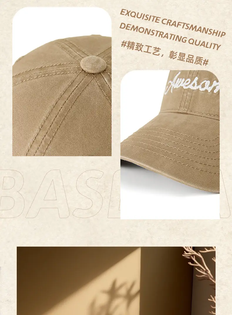 2025 Cotton Peaked Hats Literary Retro Face Revealing — feature 20