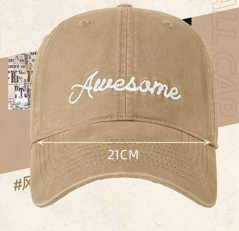 2025 Cotton Peaked Hats Literary Retro Face Revealing — feature 23