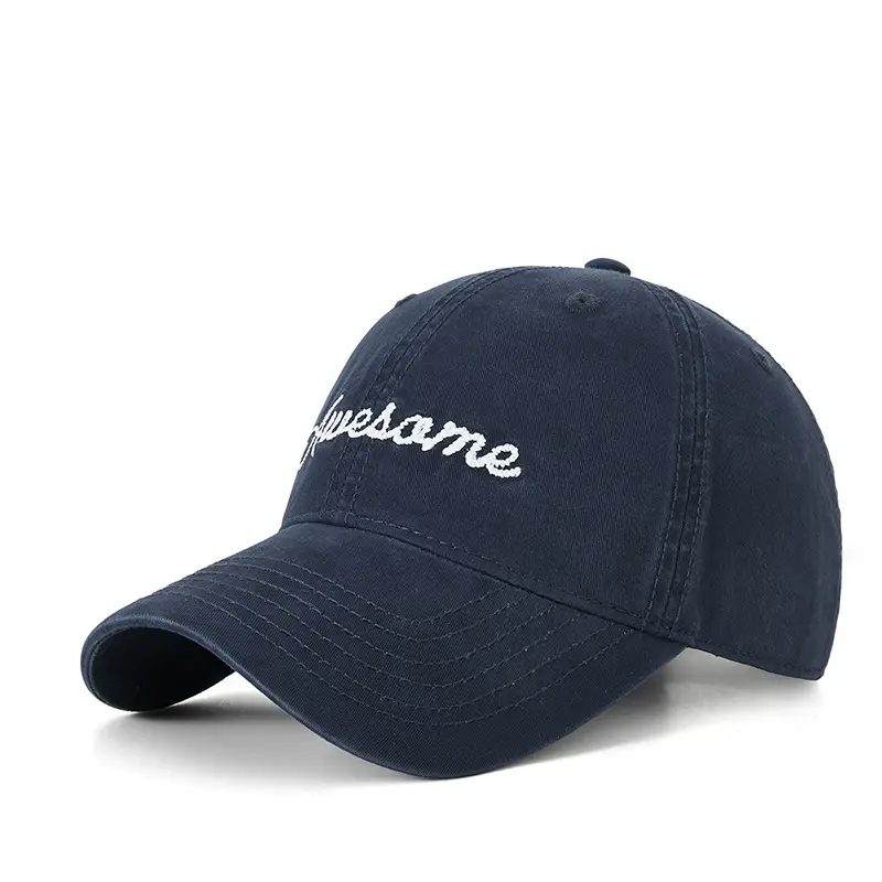 2025 Cotton Peaked Hats Literary Retro Face Revealing - Image 2