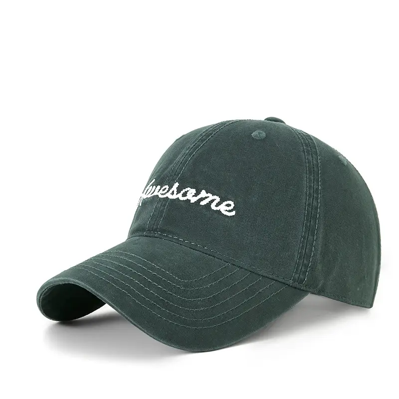 2025 Cotton Peaked Hats Literary Retro Face Revealing - Image 4