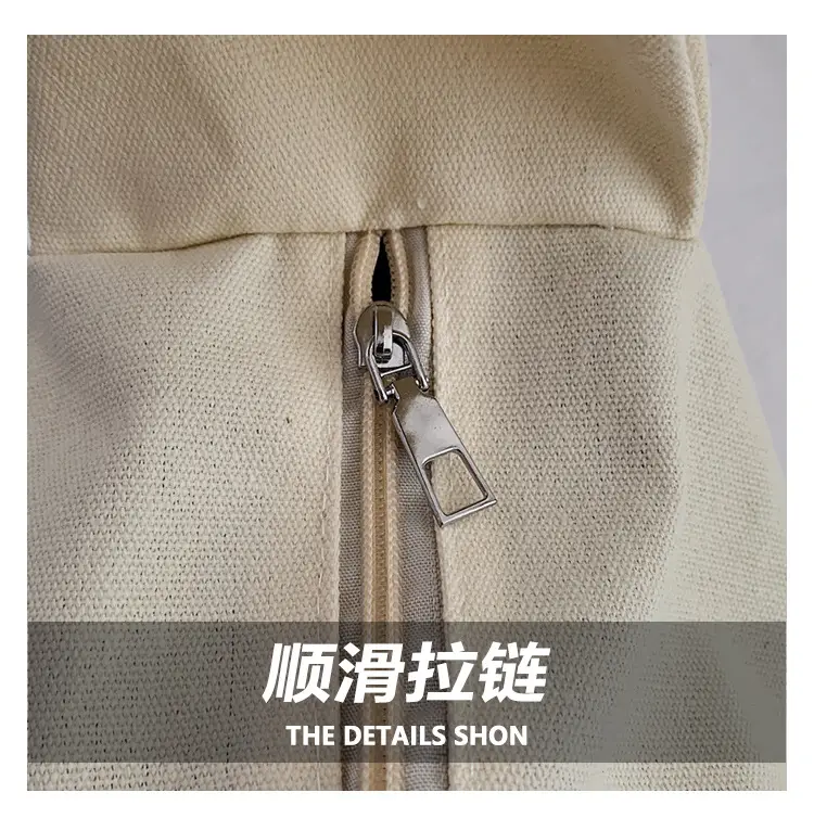 2024 Canvas Mood Shoulder Tote Bag for Women — feature 10