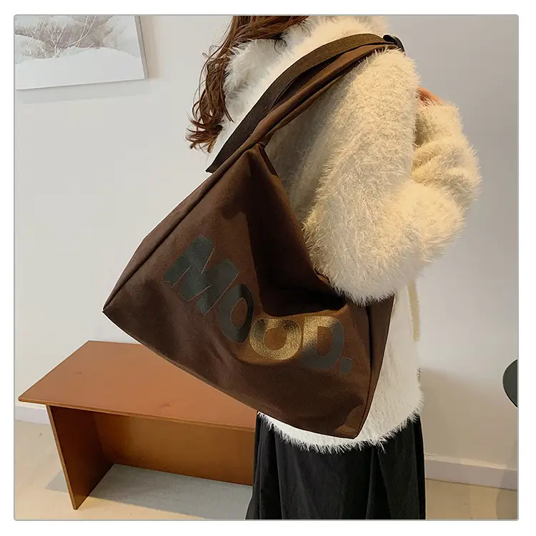 2024 Canvas Mood Shoulder Tote Bag for Women — feature 19
