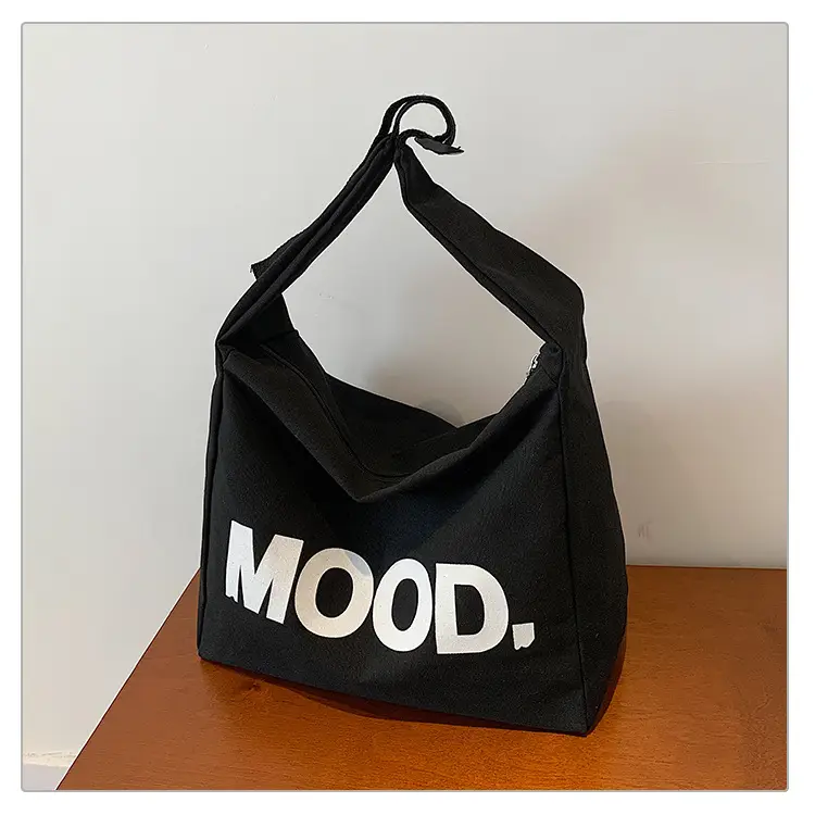 2024 Canvas Mood Shoulder Tote Bag for Women — feature 26