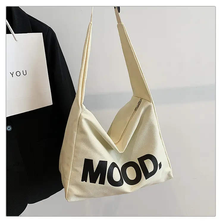 2024 Canvas Mood Shoulder Tote Bag for Women — feature 33
