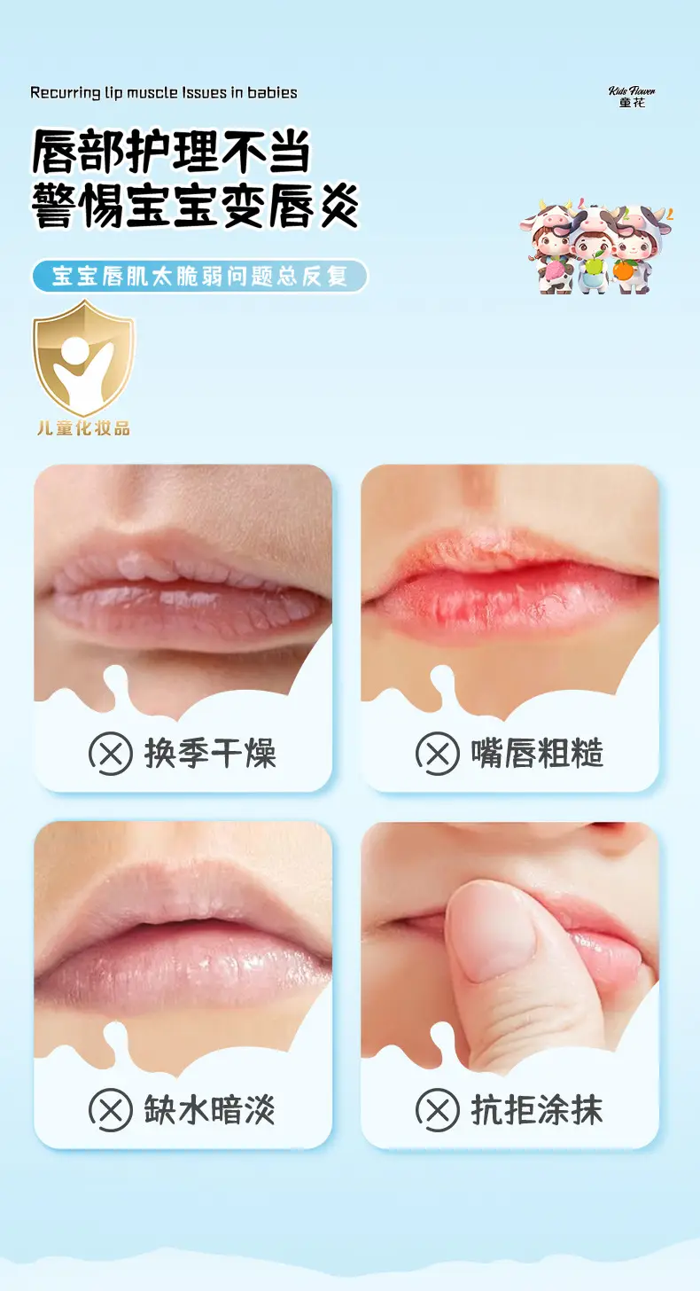 Children's Moisturizing Lip Balm for Boys Girls Winter Use — feature 36