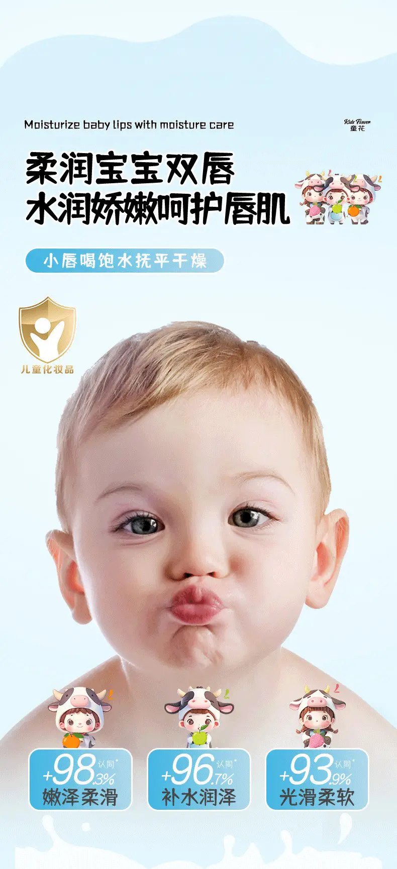 Children's Moisturizing Lip Balm for Boys Girls Winter Use — feature 38