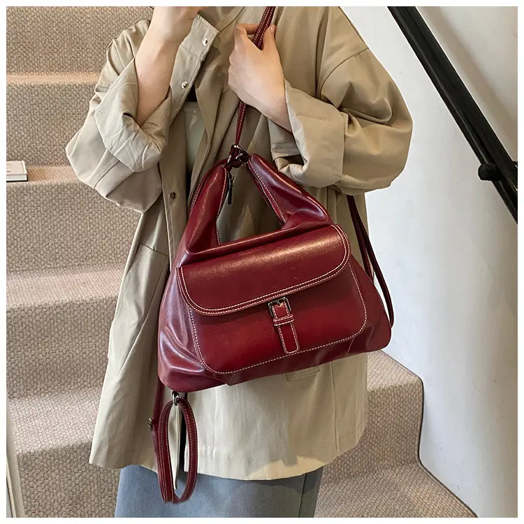 Women's Vintage Brown Leather Tote Bag 2024 — feature 16
