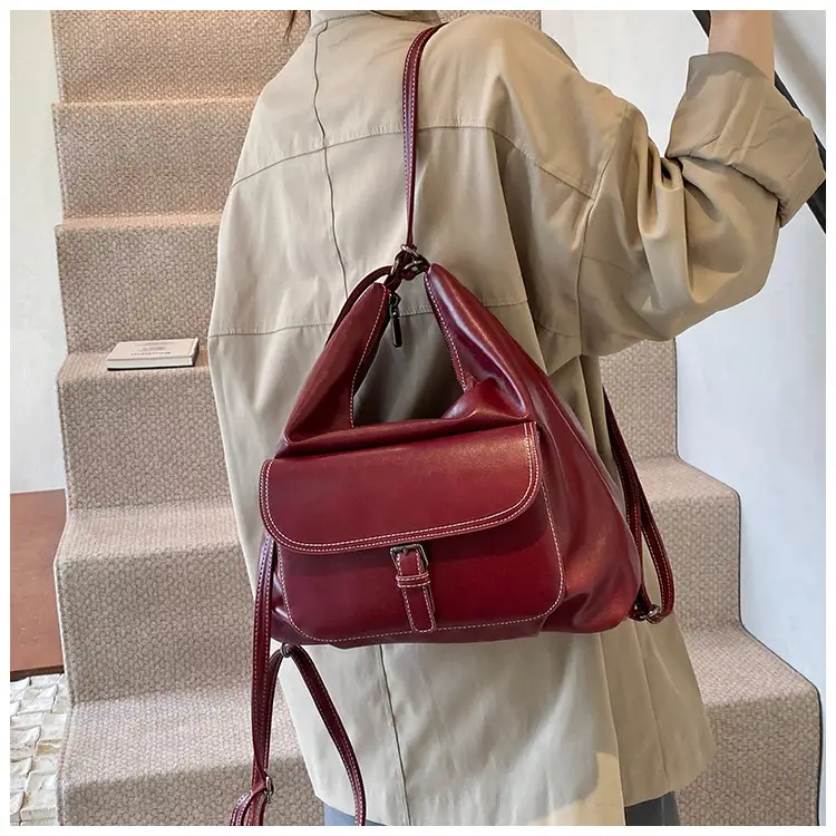 Women's Vintage Brown Leather Tote Bag 2024 — feature 17