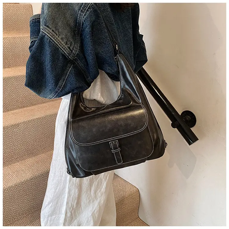 Women's Vintage Brown Leather Tote Bag 2024 — feature 19