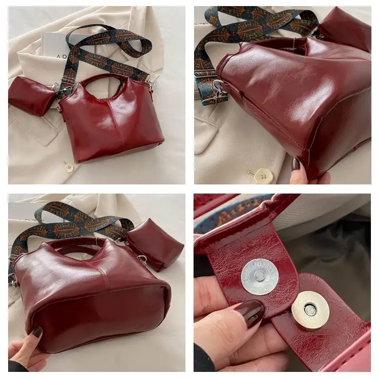 New Women's Brown Large Capacity Tote Bag 2024 — feature 9