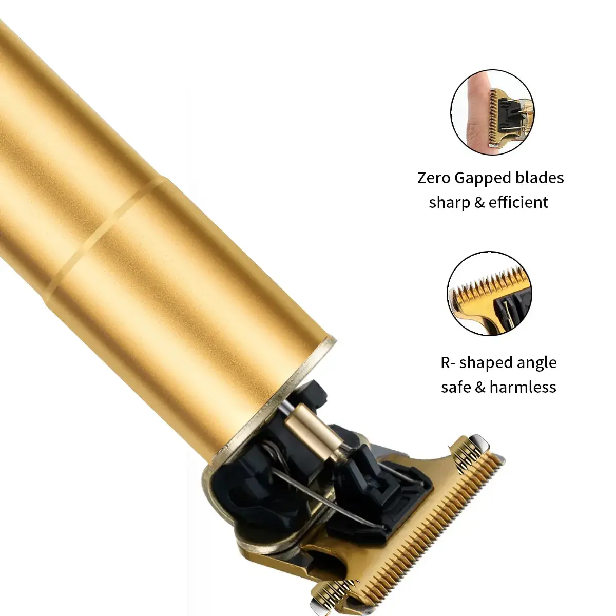 Metal Body Carving Clipper with Oil Head & Quick Charge - Image 5