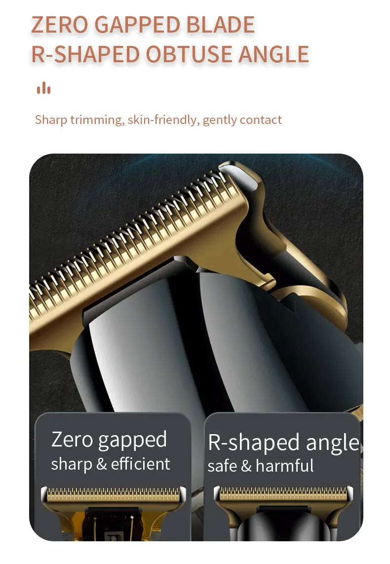 Metal Body Carving Clipper with Oil Head & Quick Charge — feature 4