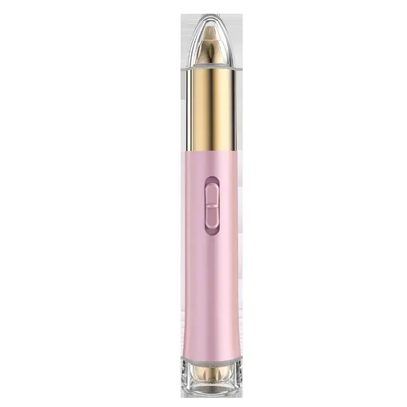 Rechargeable Electric Eyebrow Trimmer Pink Gold - Image 7