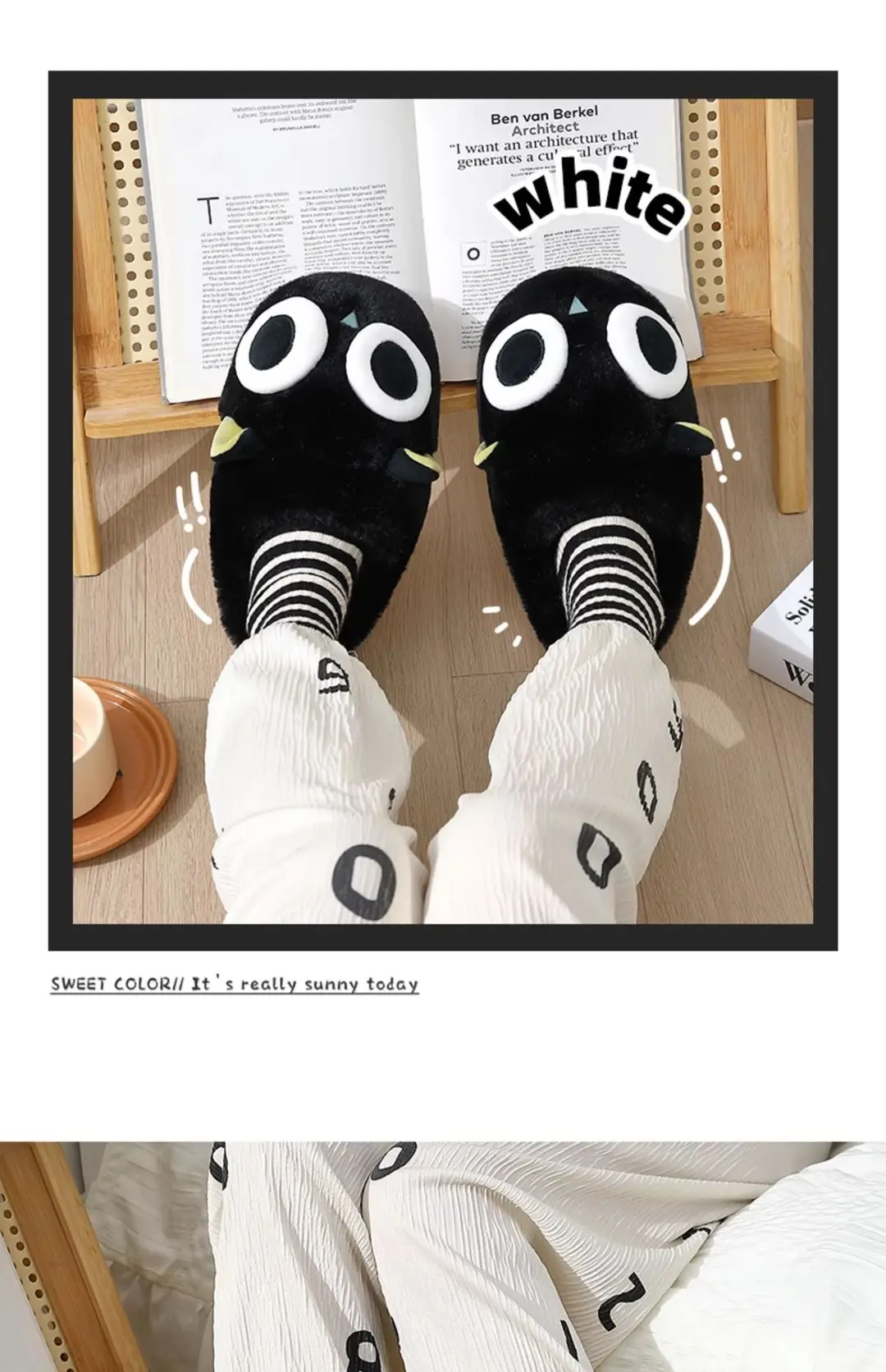 Men's Cotton Slippers with Closed Toe 2025 New Model Indoor Home Eva Plush Warm Thick-Soled Cotton Slippers for Men Wholesale — feature 11
