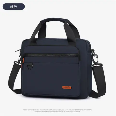 Olive Green Men's Oxford Shoulder Bag — feature 25
