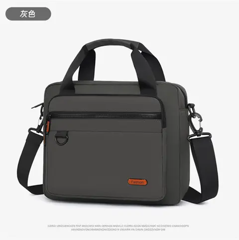 Olive Green Men's Oxford Shoulder Bag — feature 26