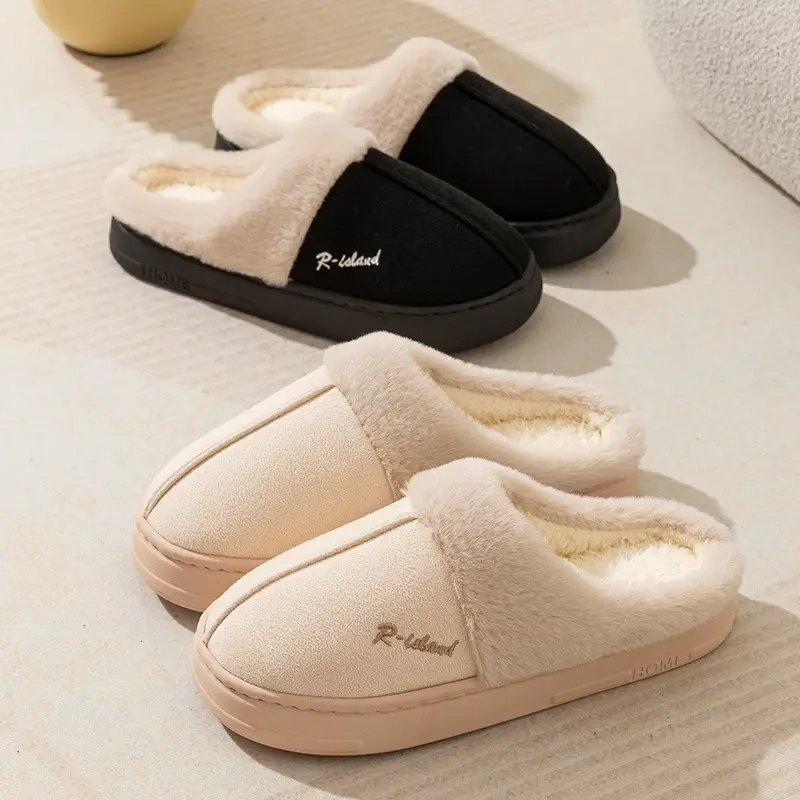New 2024 Velvet Warm Slippers for Women & Men - Image 6