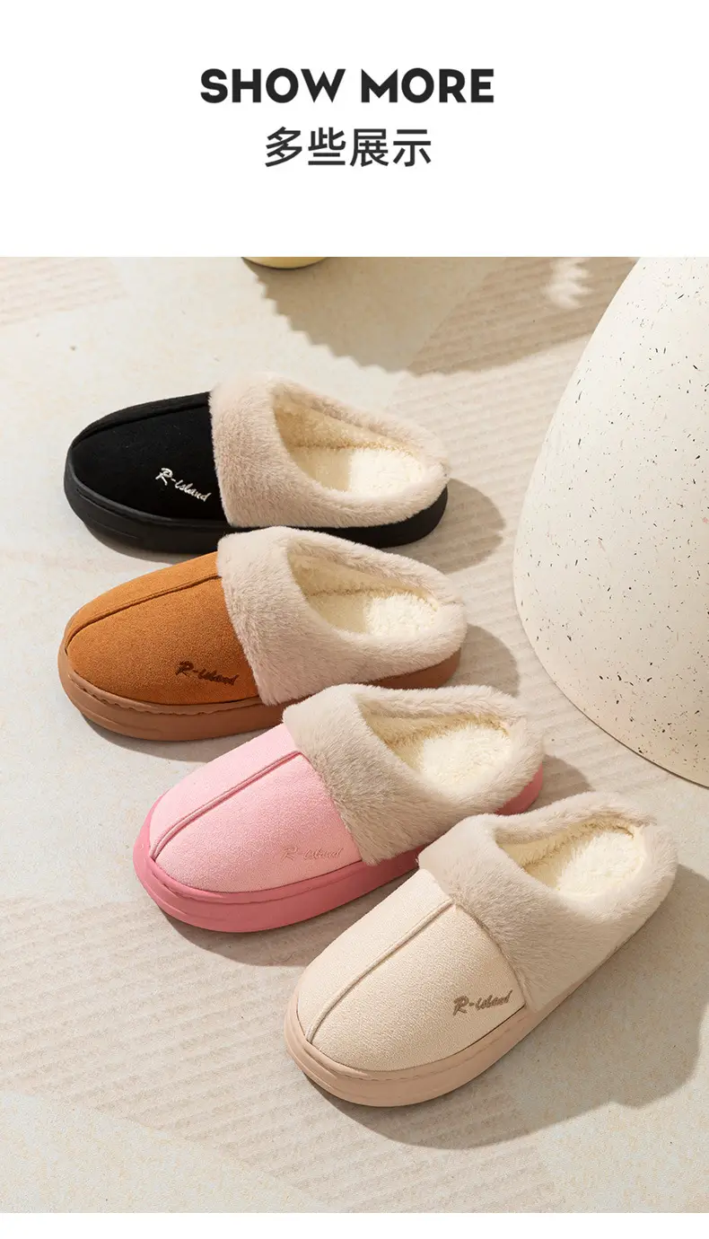 New 2024 Velvet Warm Slippers for Women & Men — feature 11