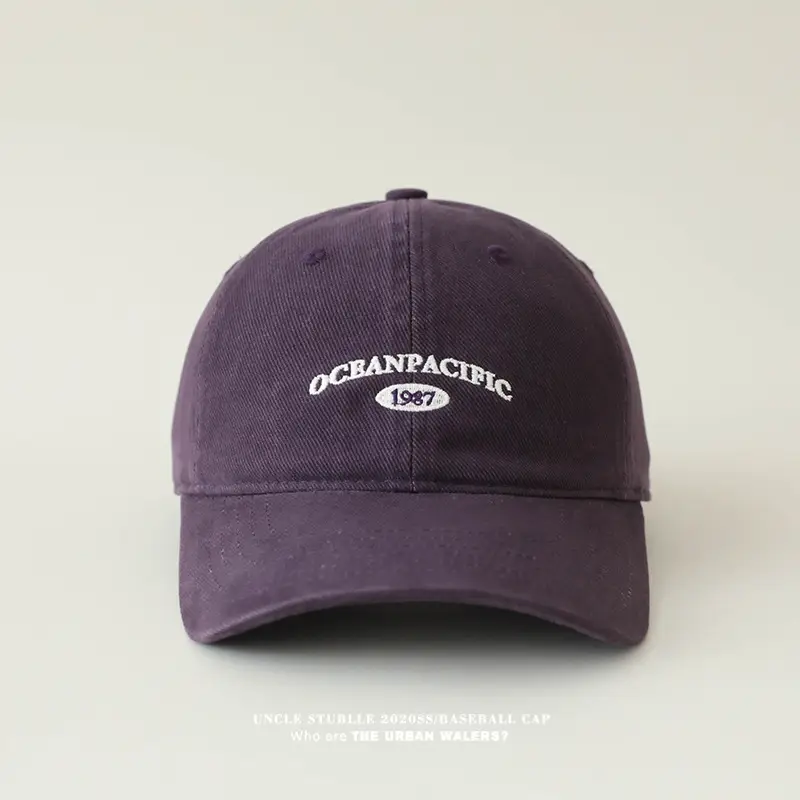 Korean Style Big Head Baseball Cap Brown Large — feature 13