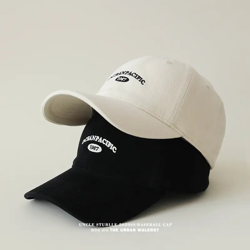 Korean Style Big Head Baseball Cap Brown Large — feature 15