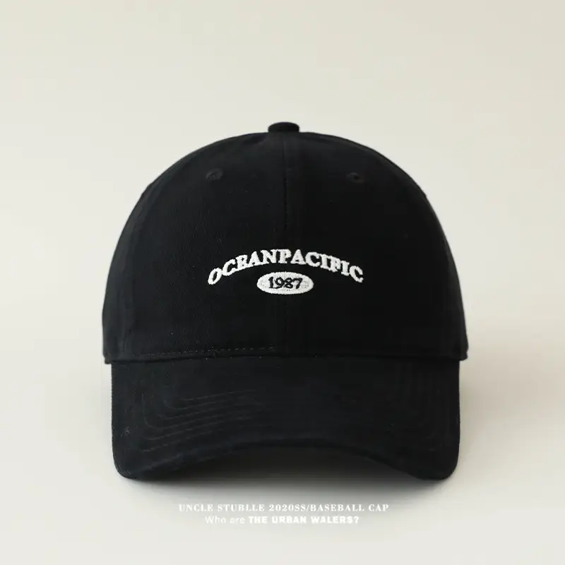 Korean Style Big Head Baseball Cap Brown Large — feature 17