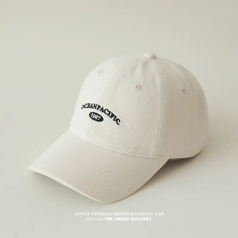 Korean Style Big Head Baseball Cap Brown Large — feature 3