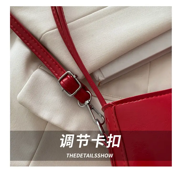 Women's White Shoulder Bag 2024 Winter Western Style — feature 6