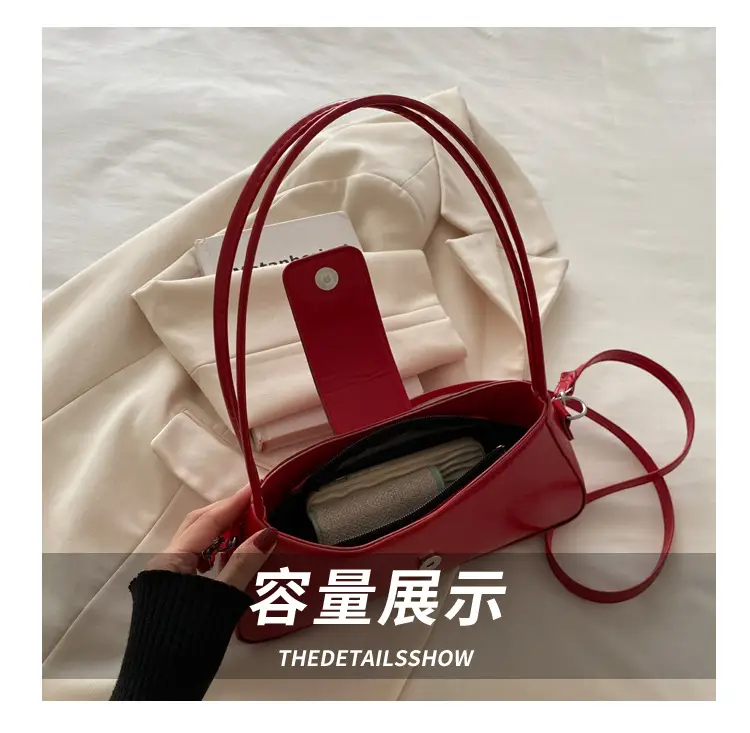 Women's White Shoulder Bag 2024 Winter Western Style — feature 8