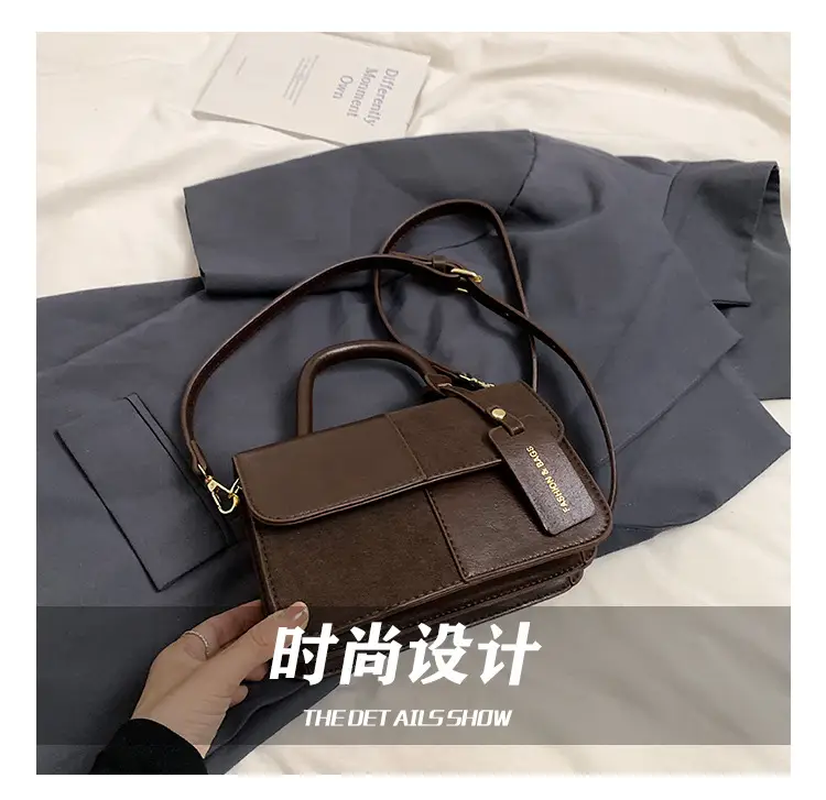 Women Crossbody Bag Red Leather 2024 New Autumn Winter — feature 11