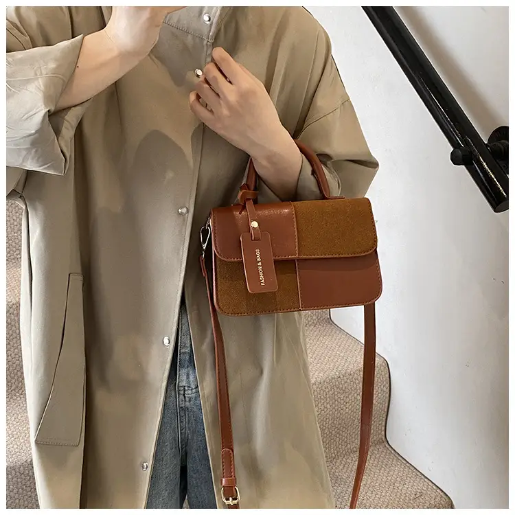 Women Crossbody Bag Red Leather 2024 New Autumn Winter — feature 15