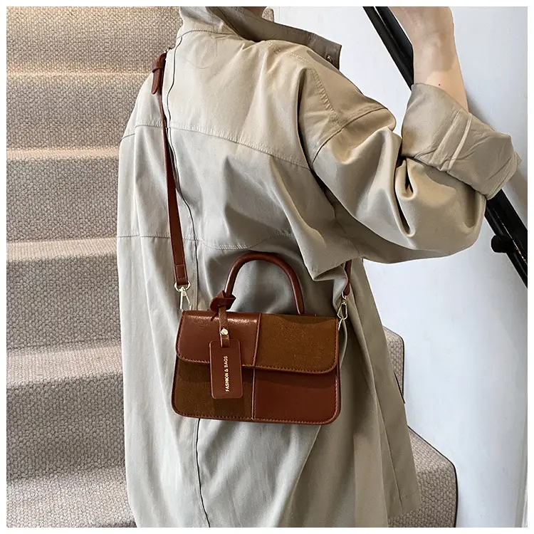 Women Crossbody Bag Red Leather 2024 New Autumn Winter — feature 16