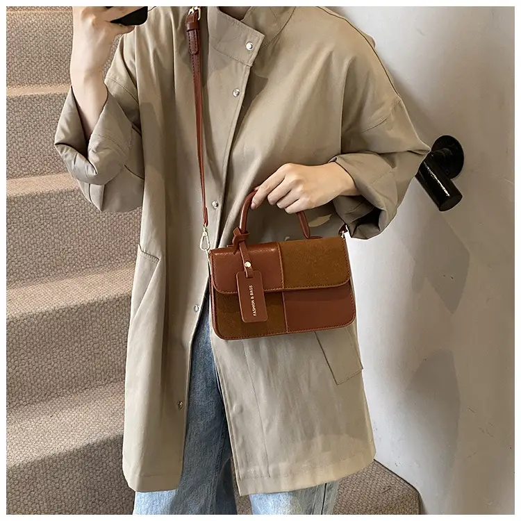 Women Crossbody Bag Red Leather 2024 New Autumn Winter — feature 18