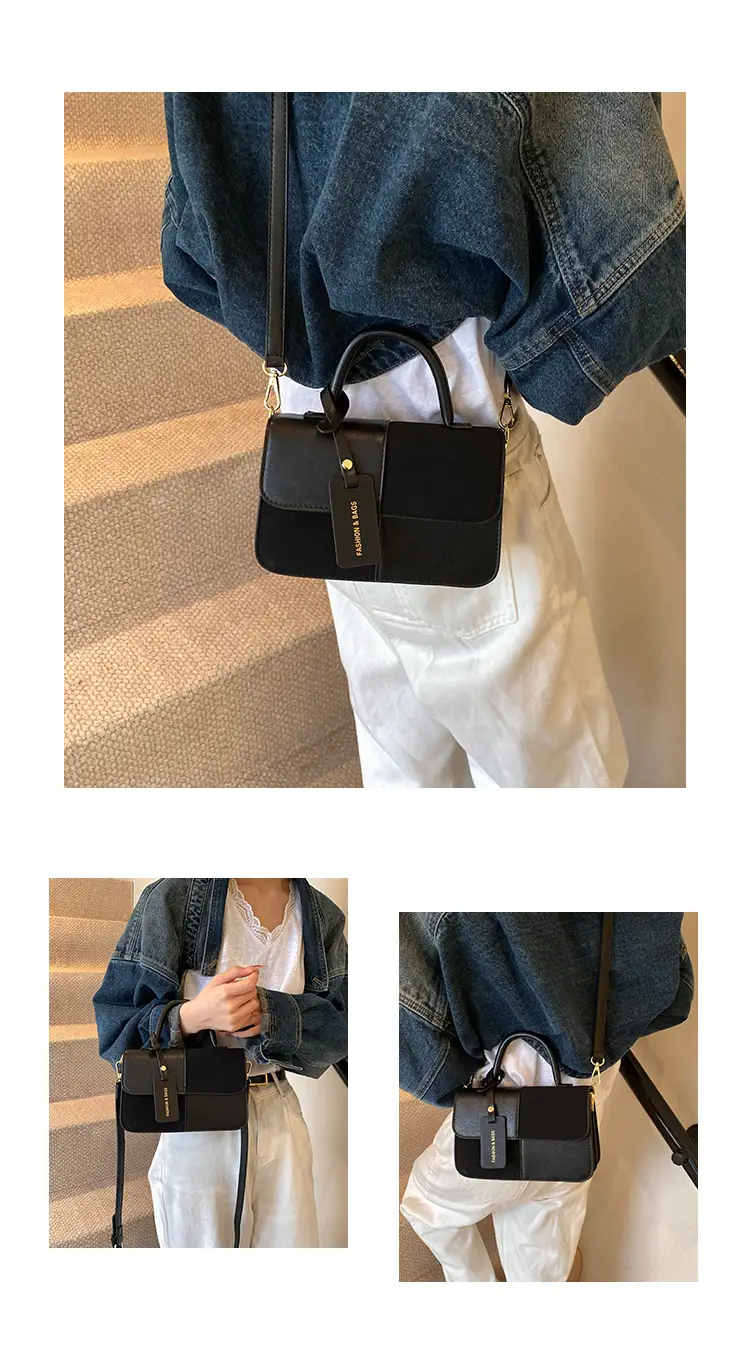 Women Crossbody Bag Red Leather 2024 New Autumn Winter — feature 5