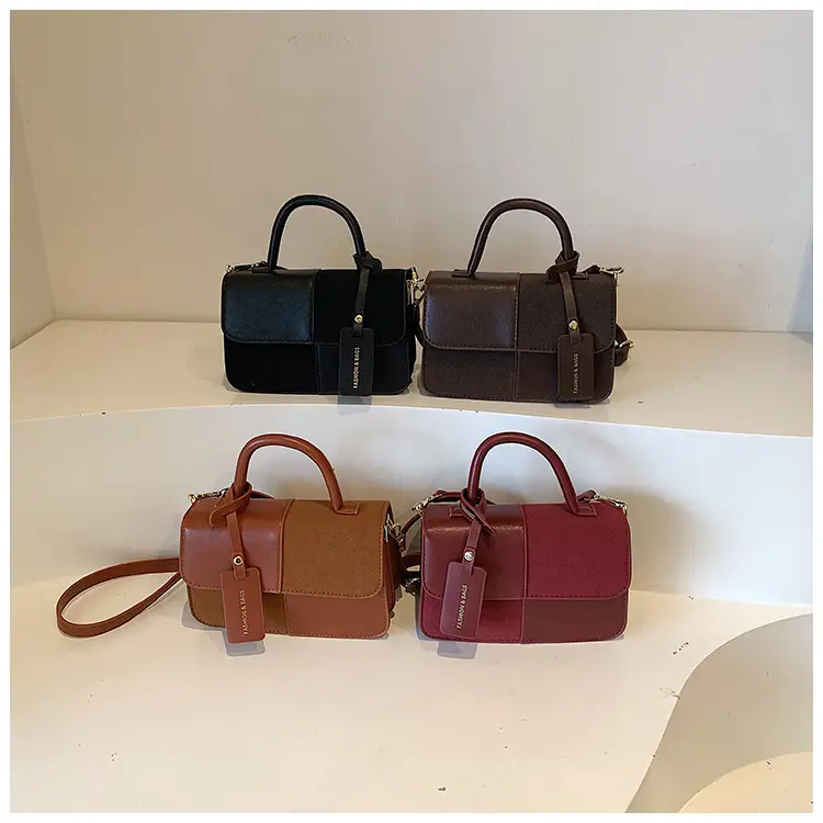 Women Crossbody Bag Red Leather 2024 New Autumn Winter — feature 9