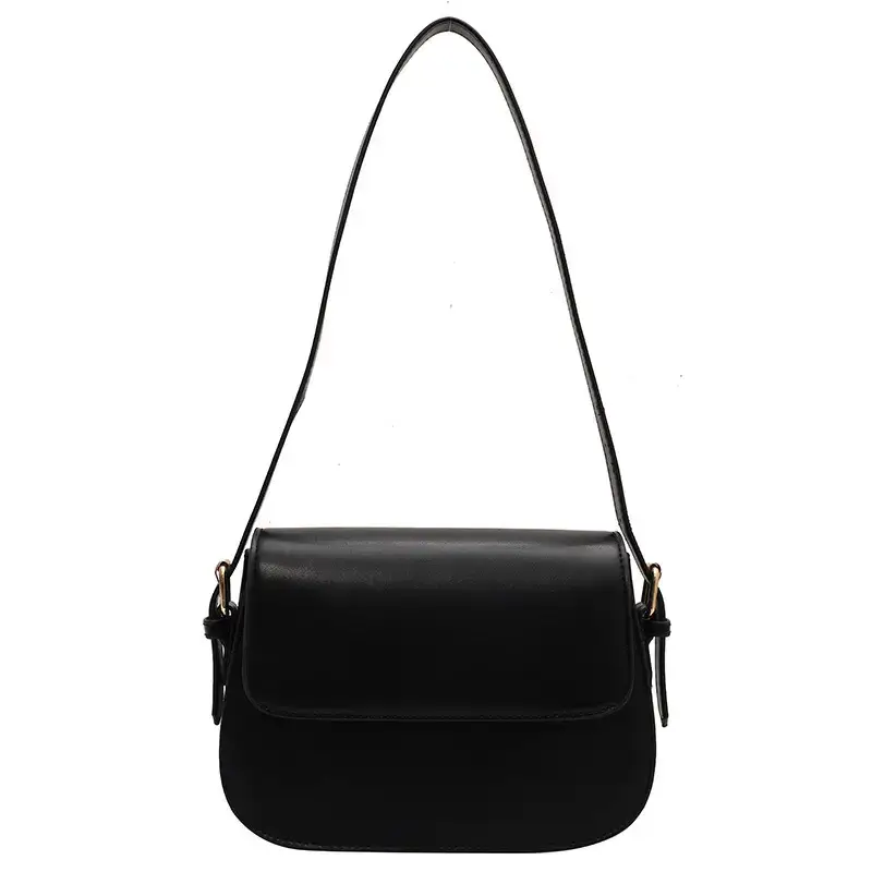White Retro Crossbody Bag Women 2024 New Trendy Hong Kong Style - Image 2