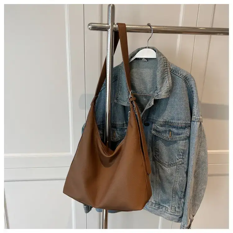 Women's Large Capacity Black Shoulder Bag 2024 — feature 29