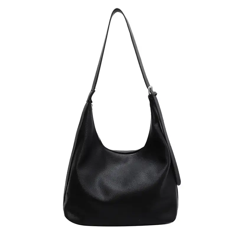 Women's Large Capacity Black Shoulder Bag 2024 - Image 4