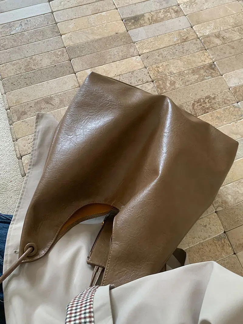 Silver Women's 2-Piece Tote Bag Set — feature 10