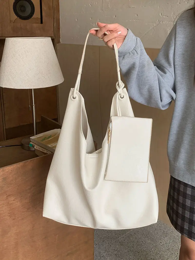 Silver Women's 2-Piece Tote Bag Set — feature 20