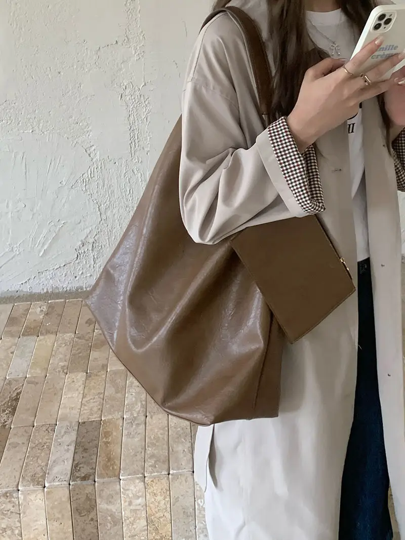 Silver Women's 2-Piece Tote Bag Set — feature 7
