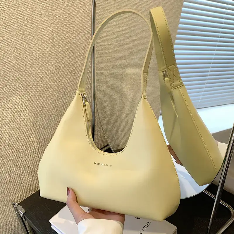 2023 New Women's Black One-Shoulder Handbag
