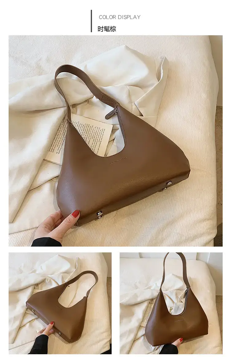 2023 New Women's Black One-Shoulder Handbag — feature 11