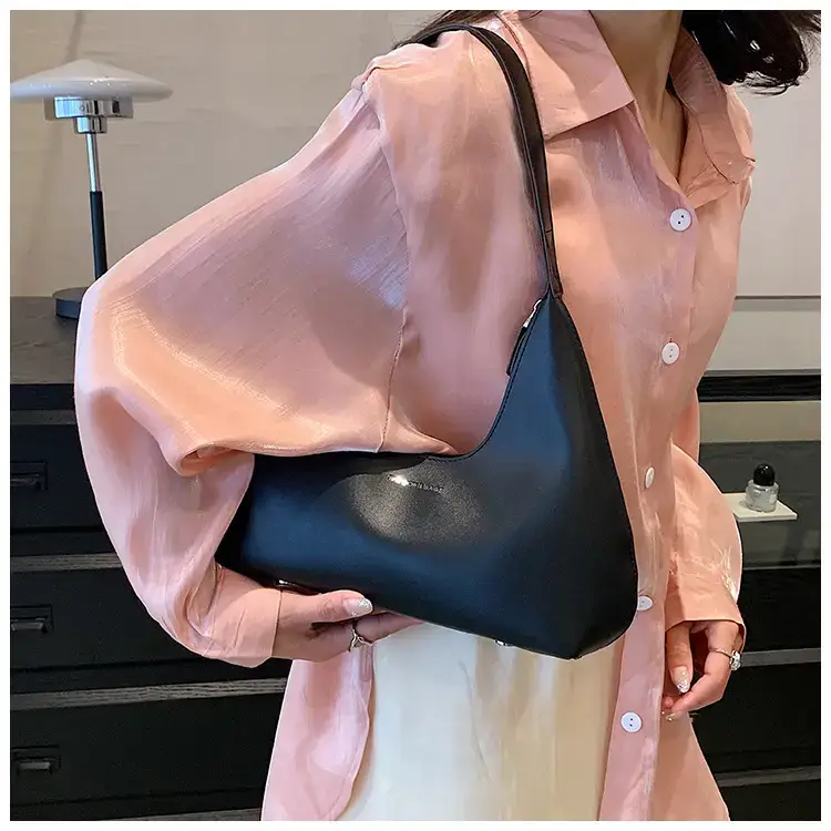 2023 New Women's Black One-Shoulder Handbag — feature 16