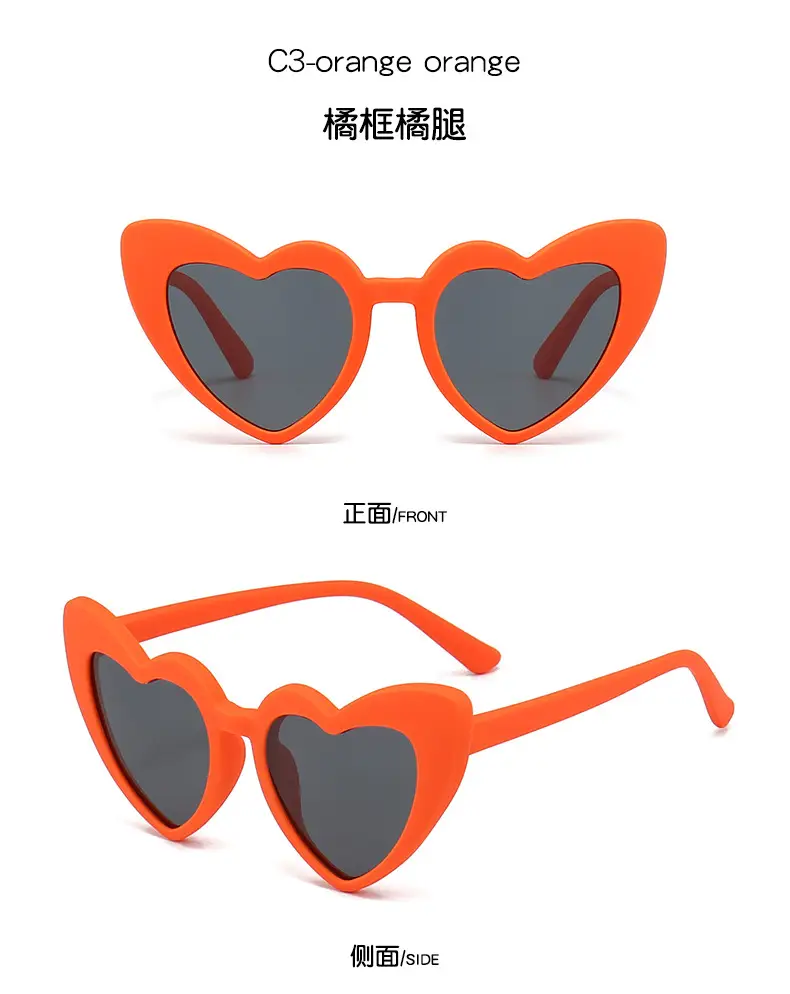 Pink Heart Polarized Sunglasses for Men Women β feature 13