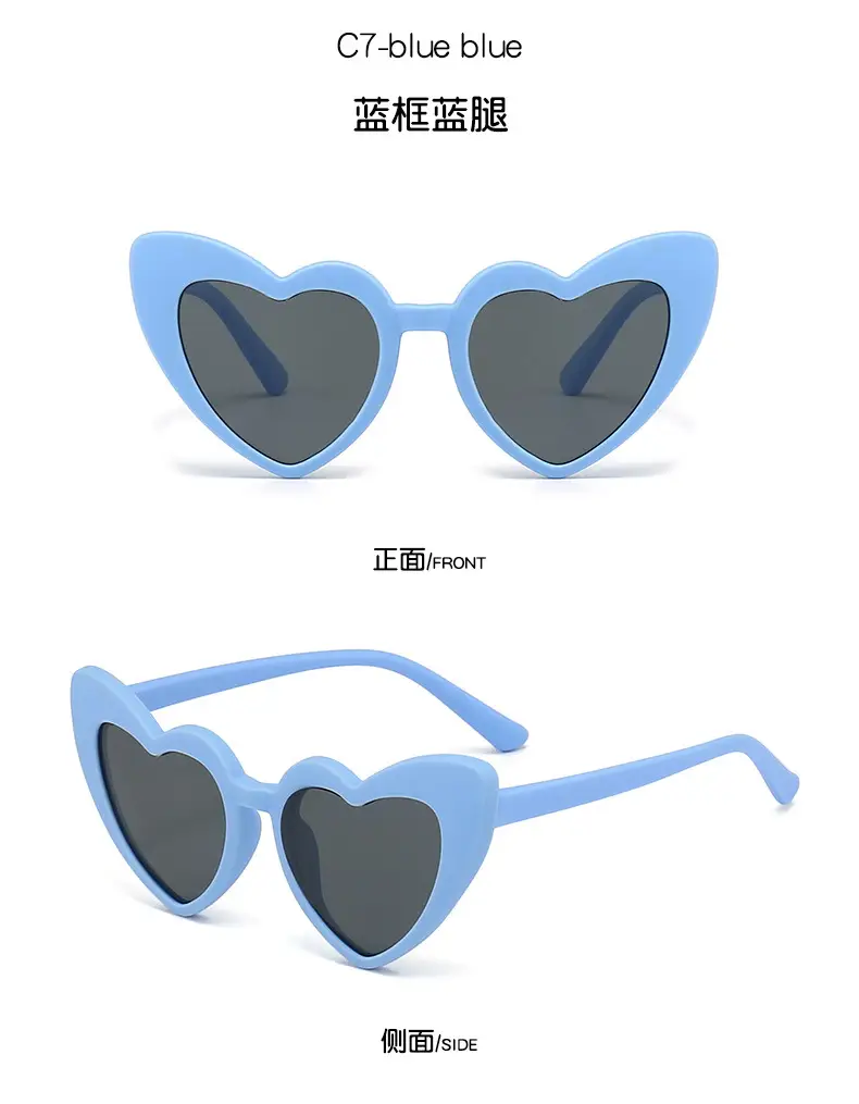 Pink Heart Polarized Sunglasses for Men Women β feature 16
