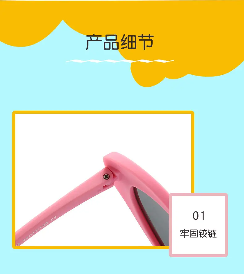 Pink Heart Polarized Sunglasses for Men Women β feature 7