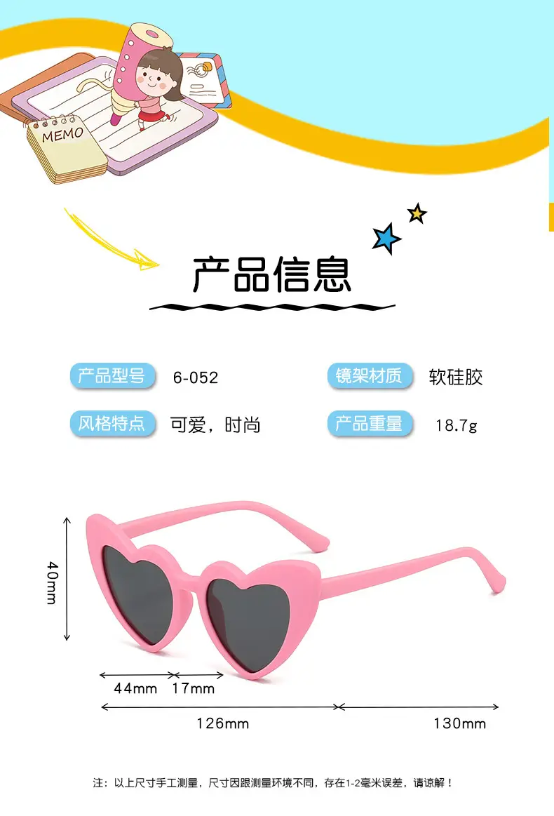 Pink Heart Polarized Sunglasses for Men Women β feature 9