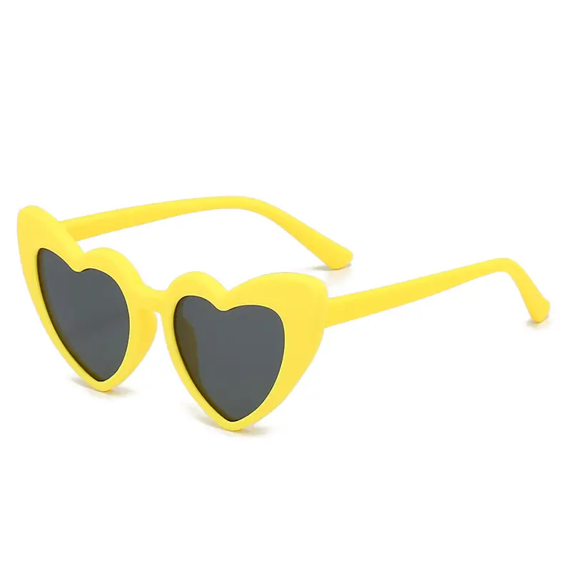 Pink Heart Polarized Sunglasses for Men Women - Image 2